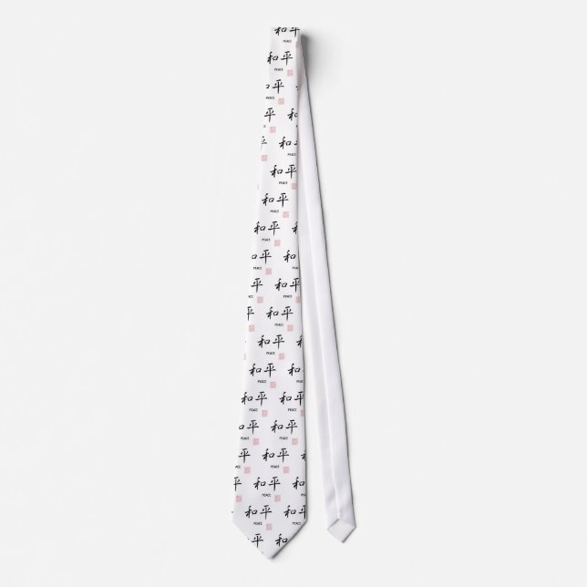 Peace Neck Tie (Front)