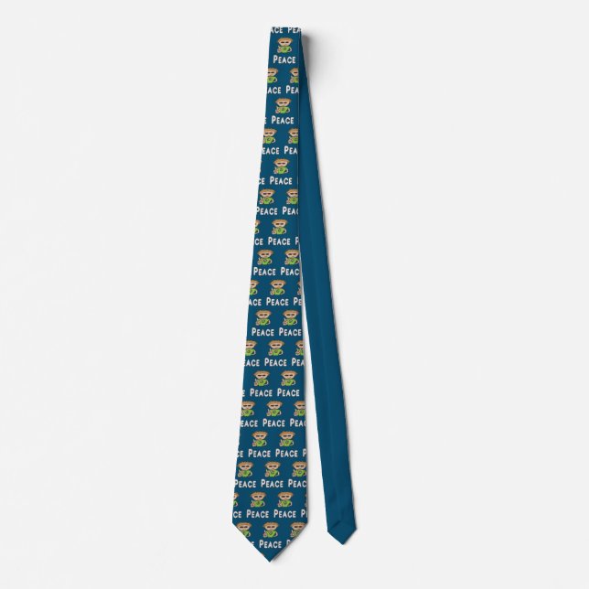 Peace Neck Tie (Front)