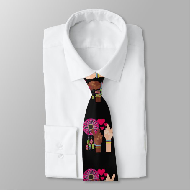 Peace Necktie (Tied)