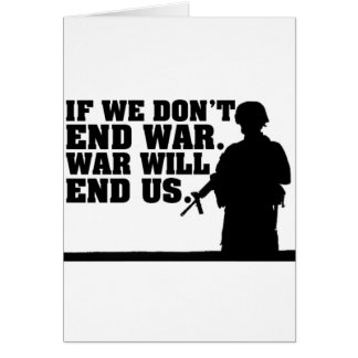 Peace Noe War Cards