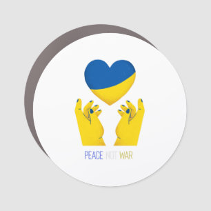 Peace Not War  Car Magnet