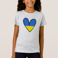 Peace Now Sign I Stand With Ukraine T-Shirt