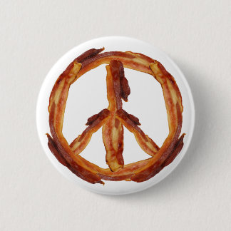 Peace Of Bacon Pinback Button