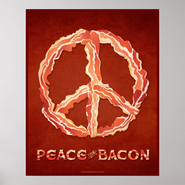 Peace of Bacon Poster (Front)