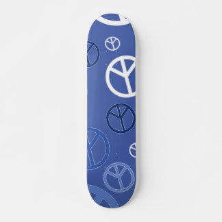 peace of blue skateboard