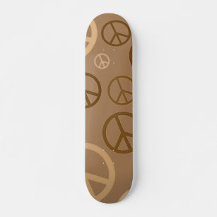Peace Strike grip art skate deck — OSKIADE!