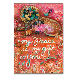 Peace of Jesus, John 14:27 Prayer Card