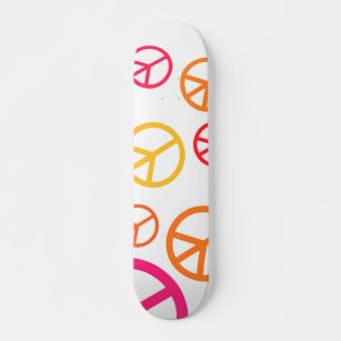 Peace Strike grip art skate deck — OSKIADE!