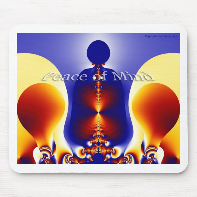 Peace of Mind Mouse Pad (Front)