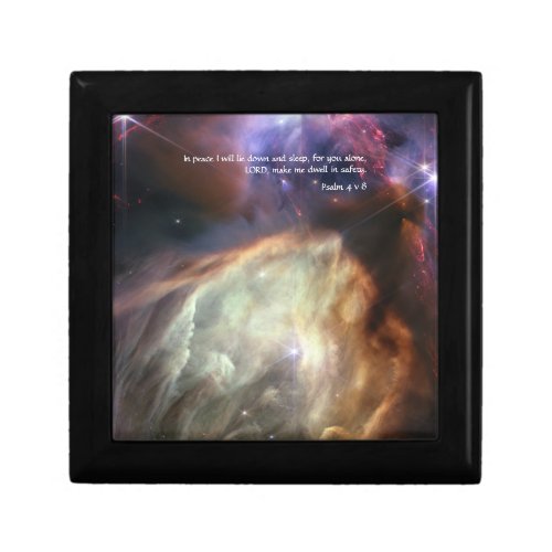 Peace of the Lord Series Nebula  Psalm 4 v 8 Gift Box