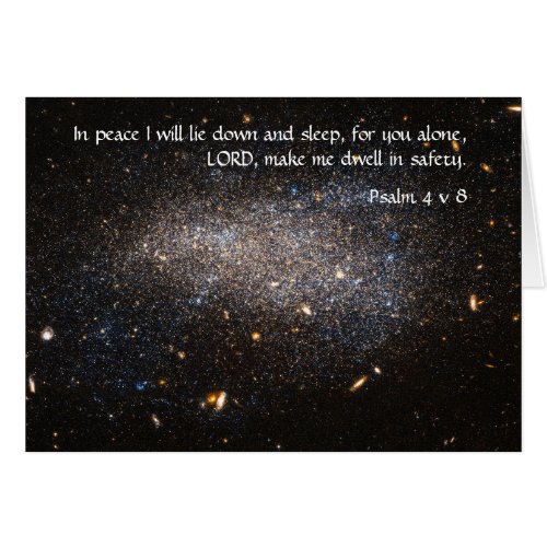 Peace of the Lord Series Stars  Psalm 4 v 8