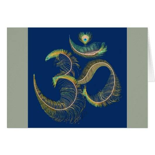 PEACE Om Cards (Front Horizontal)
