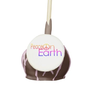 Peace On Earth #2 Cake Pops by NhanNgo at Zazzle