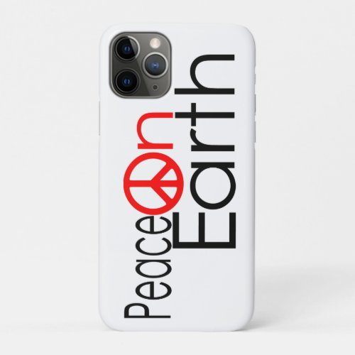 Peace on Earth 2 iPhone 11 Pro Case