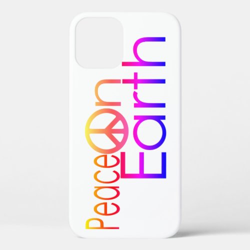 Peace on Earth 2 iPhone 12 Pro Case