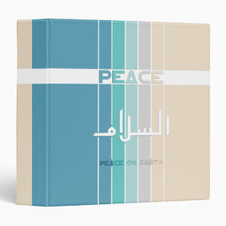 Peace On Earth 3 Ring Binder