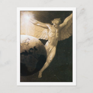 Peace on Earth by Sascha Schneider Postcard