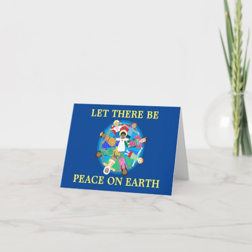 Peace on earth card