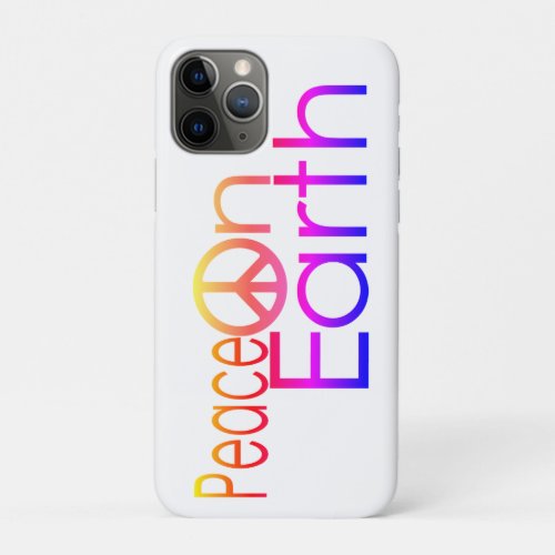 Peace on Earth iPhone 11 Pro Case