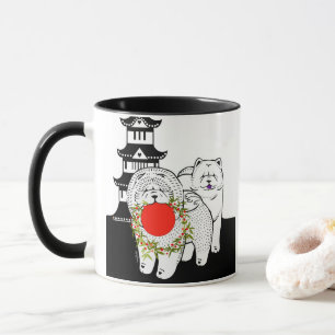 PEACE ON EARTH - Chow Mug Year of the Dog