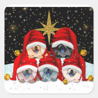 PEACE ON EARTH Chow STICKERS