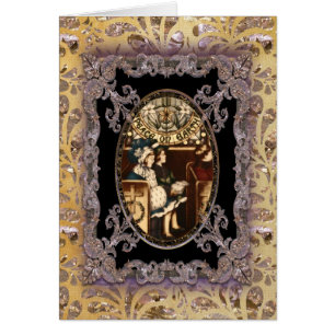 Peace on Earth Christian Victorian Christmas Cards