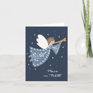 Peace on Earth Christmas Angel Holiday Cards