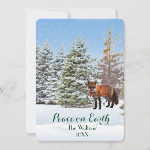 Peace on Earth Christmas Card