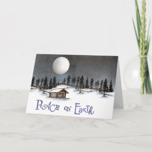 Peace on Earth Christmas Card