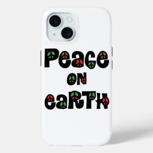 Peace On Earth Christmas iPhone 15 Case