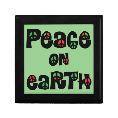 Peace On Earth Christmas Gift Box
