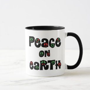 Peace On Earth Christmas Mug