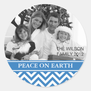 Peace on Earth Classic Round Sticker