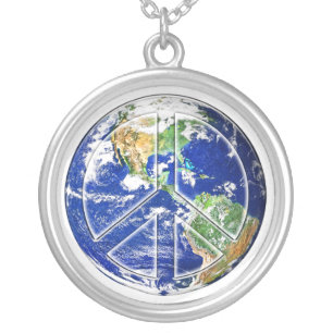 Peace on Earth - Customizable Pendant Necklace