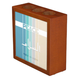 Peace On Earth Desk Organizer