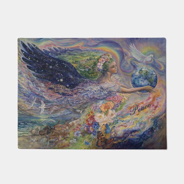 Peace on Earth Door Mat (Front)