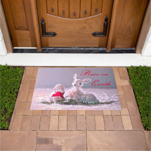 Peace on Earth Doormat