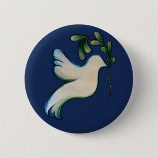 Peace on Earth Dove of Hope                        Button