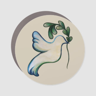 Peace on Earth Dove of Hope                        Car Magnet
