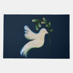 Peace on Earth Dove of Hope Doormat