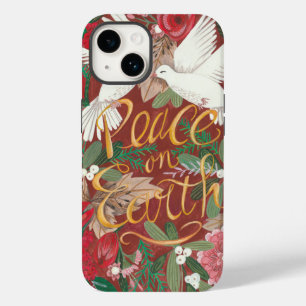 Peace on Earth Doves Christmas holiday Case-Mate iPhone 14 Case