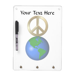 Peace on Earth Dry-Erase Board