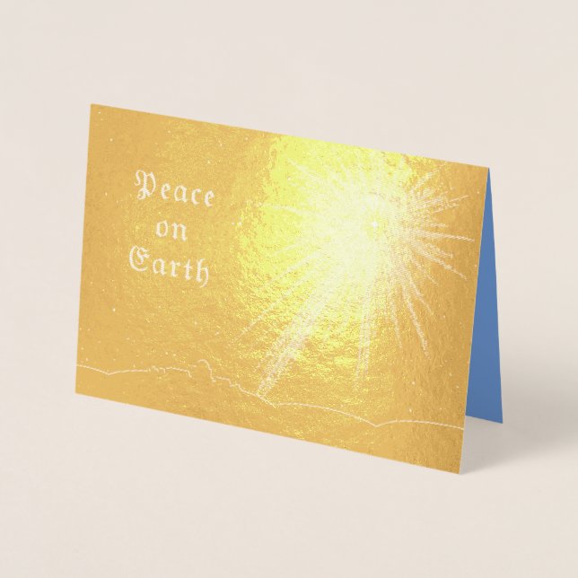 Peace on Earth  Foil Card (Front)