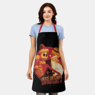 Peace On Earth Good Scares Towards All Apron