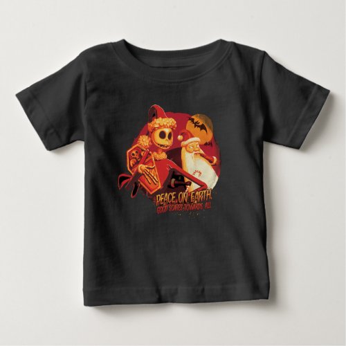 Peace On Earth Good Scares Towards All Baby T_Shirt