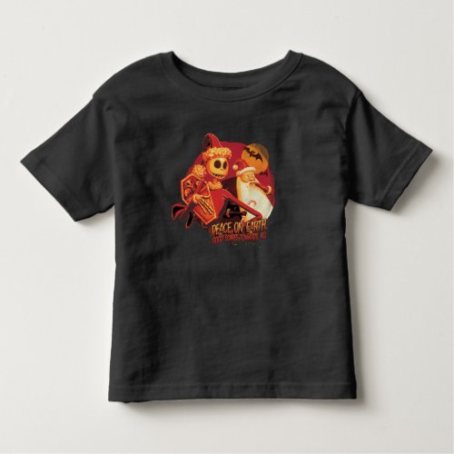 Peace On Earth Good Scares Towards All Toddler T_shirt