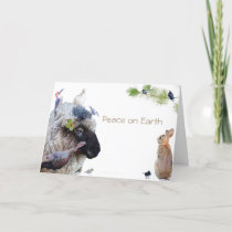 Peace on Earth: Good will toward All Holiday Card
