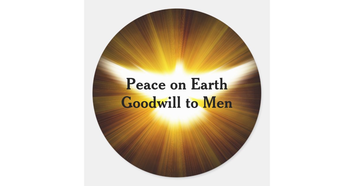 peace on earth goodwill to men