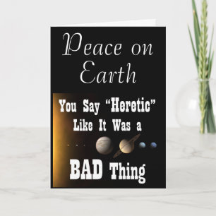 Peace on Earth Heretic card