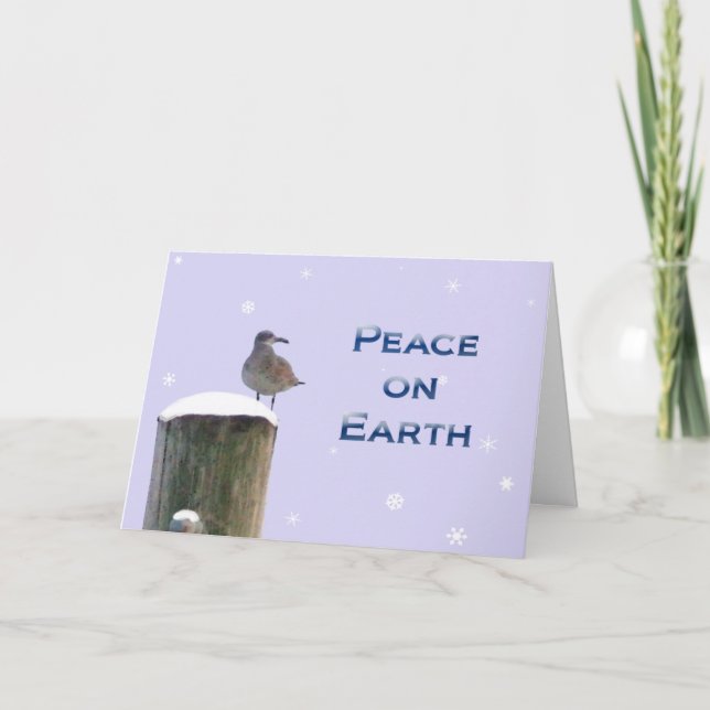 Peace on Earth Holiday Card (Front)